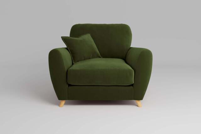 Cloud Nine - Chair, Soft Touch Velvet / Avocado - image 1