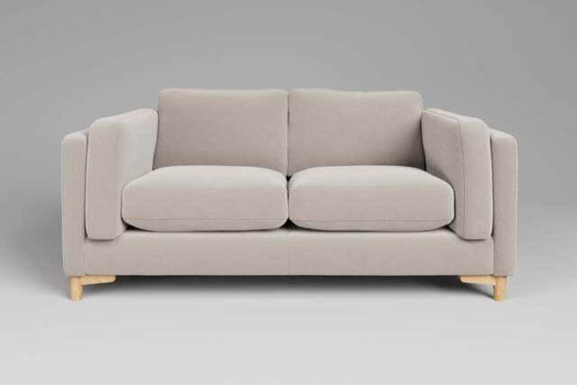 Fusion - 2 Seater Sofa, Plush Chenille / Chalk - image 1