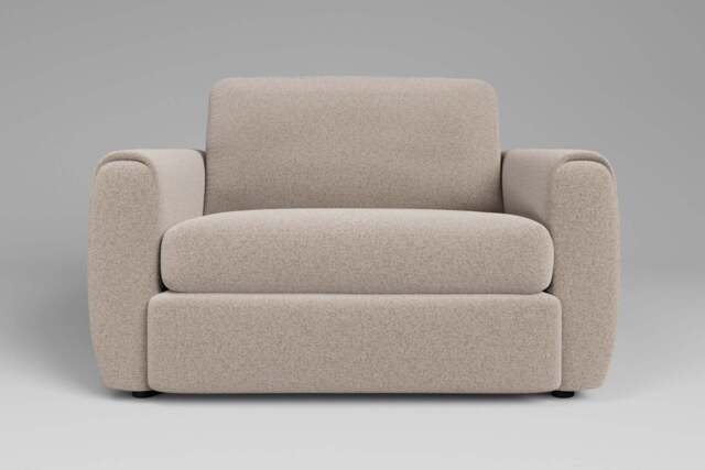 Tranquil - Loveseat, Basket weave / Sand - image 1