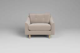 hush - Loveseat, Basket Weave / Sand - thumbnail 1