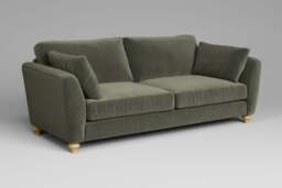 Daydream - 4.5 Seater Sofa, Luxe Woven Velvet / Pine - thumbnail 2