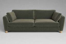 Daydream - 4.5 Seater Sofa, Luxe Woven Velvet / Pine - thumbnail 1