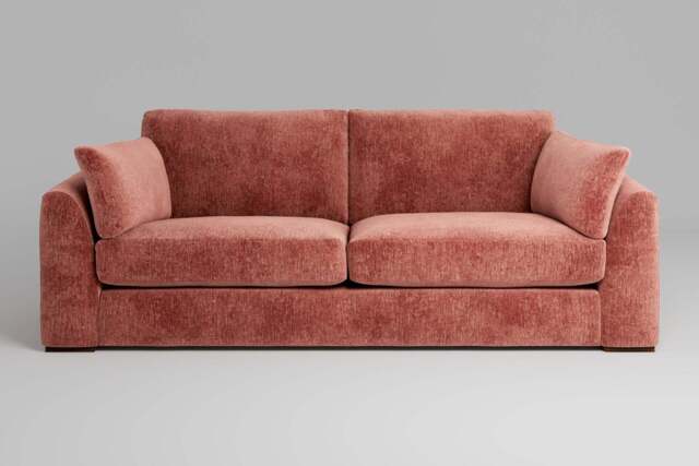 Muse - 4 Seater Sofa, Soft Woven Chenille / Spice - image 1