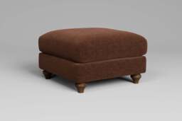 Daydream - Footstool (Medium), Plush Chenille / Spiced Treacle - thumbnail 3