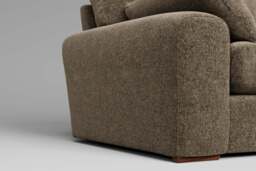 7th Heaven Maxi - 4.5 Seater Sofa, Cosy Textured Weave / Fudge - thumbnail 4