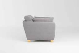 Daydream - Loveseat, Brushed Wool Feel / Pewter - thumbnail 2