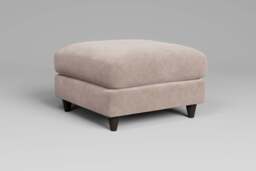 Cloud Nine - Footstool (Medium), Cotton Blend / Bisque - thumbnail 4