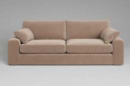 7th Heaven Maxi - 4.5 Seater Sofa, Soft Touch Velvet / Soft Mink - thumbnail 1
