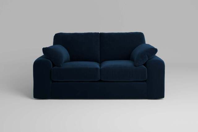 7th Heaven Maxi - 2 Seater Sofa, Soft Touch Velvet / Royal Blue