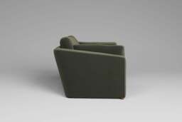 Muse - Loveseat, Luxe Woven Velvet / Pine - thumbnail 2