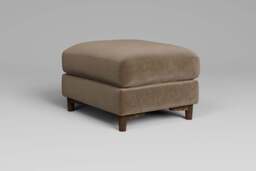 Fusion - Footstool (Small), Luxe Woven Velvet / Mocha - thumbnail 3