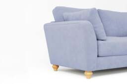 Daydream - Loveseat, Brushed Wool Feel / Denim - thumbnail 3