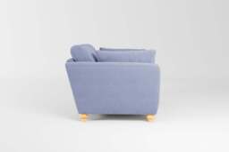 Daydream - Loveseat, Brushed Wool Feel / Denim - thumbnail 2