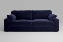 7th Heaven Maxi - 4 Seater Sofa, Soft Touch Velvet / Midnight Blue