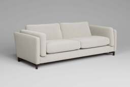 Fusion - 4.5 Seater Sofa, Luxe Woven Velvet / Snow - thumbnail 2