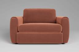 Tranquil - Loveseat, Soft Touch Velvet / Cinnamon - thumbnail 1