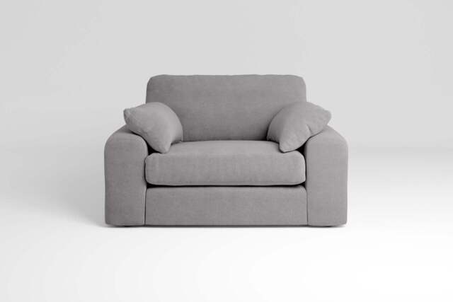 7th Heaven Maxi - Loveseat, Brushed Wool Feel / Pewter - image 1