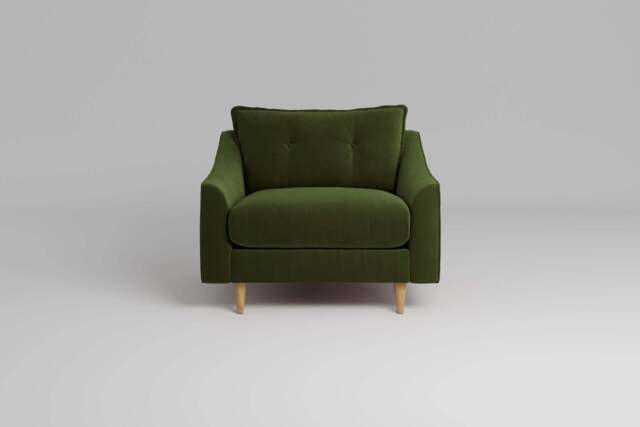 hush - Loveseat, Soft Touch Velvet / Avocado - image 1