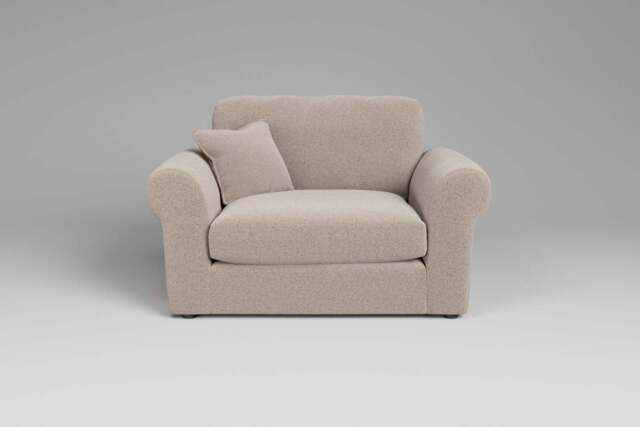 Mellow - Loveseat, Basket Weave / Sand - image 1