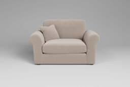 Mellow - Loveseat, Basket Weave / Sand