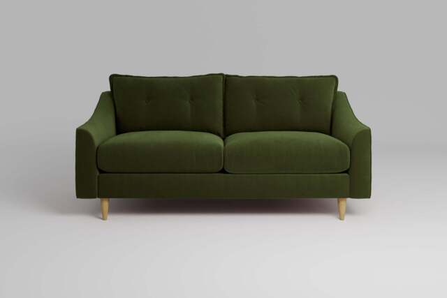 hush - 3 Seater Sofa, Soft Touch Velvet / Avocado - image 1