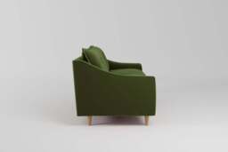 hush - 3 Seater Sofa, Soft Touch Velvet / Avocado - thumbnail 2