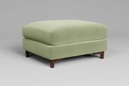 Fusion - Footstool (Large), Brushed Wool Feel / Sage - thumbnail 3