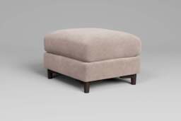 Fusion - Footstool (Small), Cotton Blend / Bisque - thumbnail 4