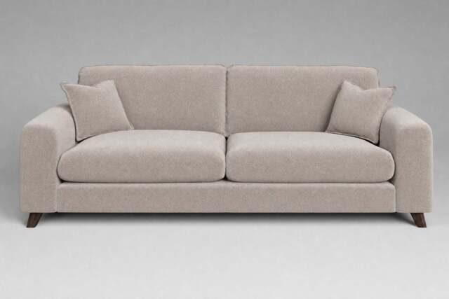 Serenity - 4.5 Seater Sofa, Basket Weave / Sand - image 1