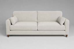 7th Heaven Midi - 4.5 Seater Sofa, Luxe Woven Velvet / Snow