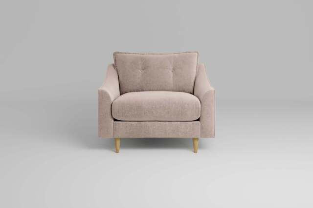 hush - Loveseat, Cotton Blend / Bisque - image 1