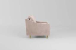 hush - Loveseat, Cotton Blend / Bisque - thumbnail 2