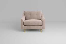 hush - Loveseat, Cotton Blend / Bisque
