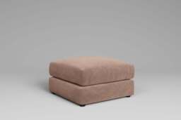 Utopia - Footstool - Rearrangeable Modular Sofa, Cotton Blend / Chai / Casual Trim - thumbnail 4