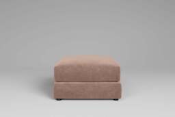 Utopia - Footstool - Rearrangeable Modular Sofa, Cotton Blend / Chai / Casual Trim - thumbnail 5
