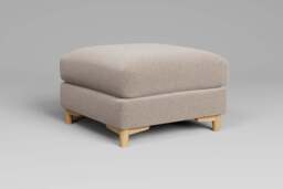 Fusion - Footstool (Medium), Basket weave / Sand - thumbnail 2