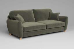 Cloud Nine - 4.5 Seater Sofa, Luxe Woven Velvet / Pine - thumbnail 2