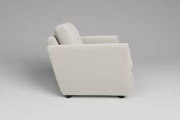 Tranquil - Loveseat, Luxe Woven Velvet / Snow - thumbnail 2