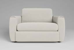 Tranquil - Loveseat, Luxe Woven Velvet / Snow