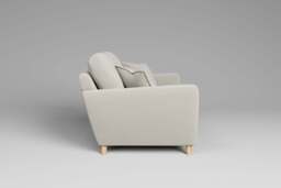 Cloud Nine - 4.5 Seater Sofa, Luxe Woven Velvet / Snow - thumbnail 3