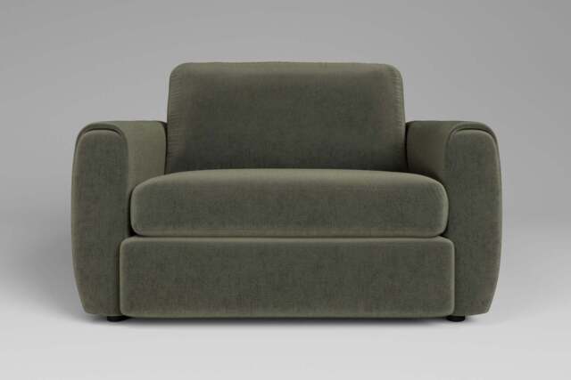 Tranquil - Loveseat, Luxe Woven Velvet / Pine - image 1