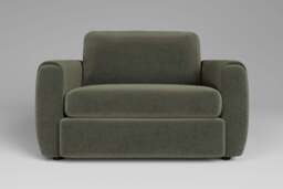 Tranquil - Loveseat, Luxe Woven Velvet / Pine - thumbnail 1