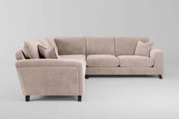 Serenity  -  Large Corner Sofa, Cotton Blend / Bisque - thumbnail 2