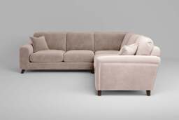 Serenity  -  Large Corner Sofa, Cotton Blend / Bisque - thumbnail 1