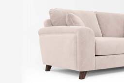 Serenity  -  Large Corner Sofa, Cotton Blend / Bisque - thumbnail 3