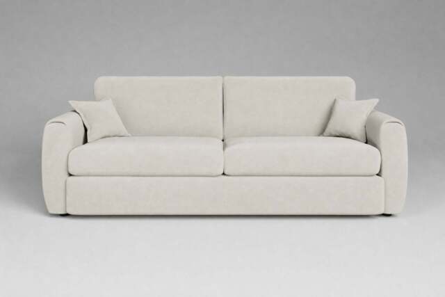 Tranquil - 4.5 Seater Sofa, Luxe Woven Velvet / Snow - image 1