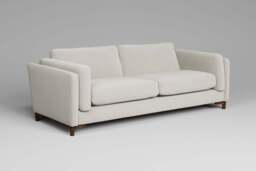 Fusion - 4 Seater Sofa, Luxe Woven Velvet / Snow - thumbnail 3