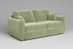 Tranquil - 3 Seater Sofa, Brushed Wool Feel / Sage - thumbnail 2