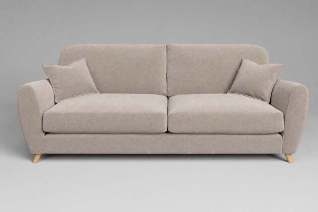 Cloud Nine - 4.5 Seater Sofa, Basket Weave / Sand - image 1