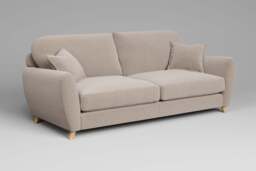 Cloud Nine - 4.5 Seater Sofa, Basket Weave / Sand - thumbnail 2